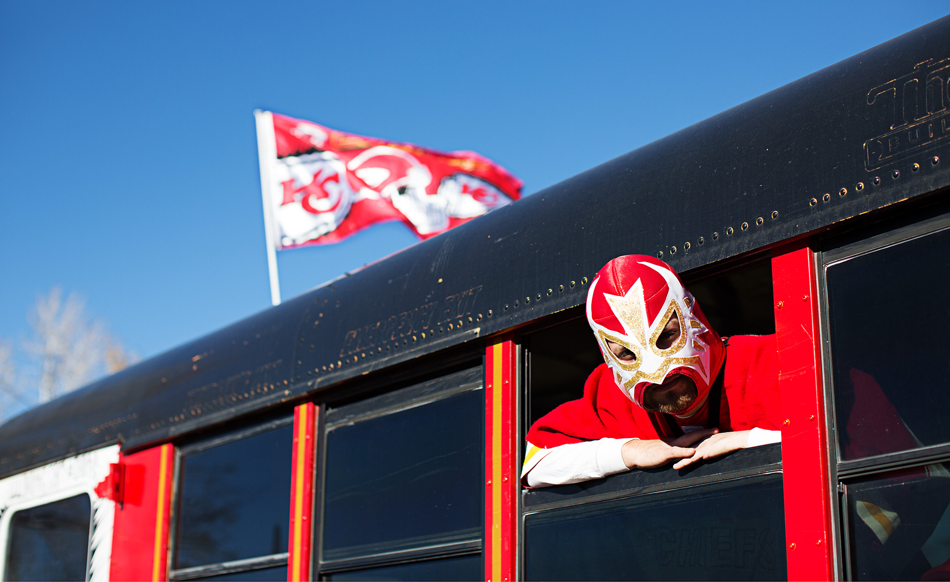 Sports Photographer STEVE BOYLE - Kansas City Chiefs Fans - NFL Football