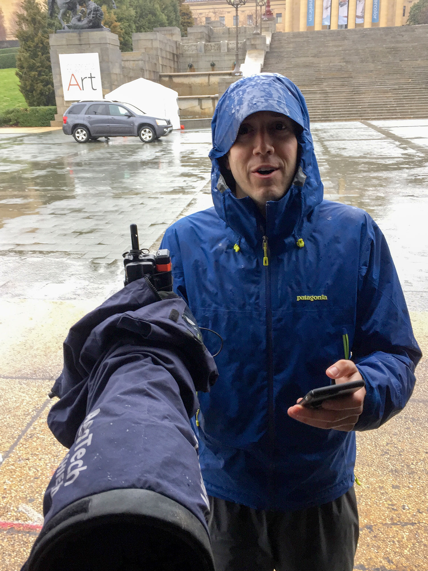 Philadelphia Sports Photographer Steve Boyle  - Behind the Scenes Photoshoot - Outdoor Sports