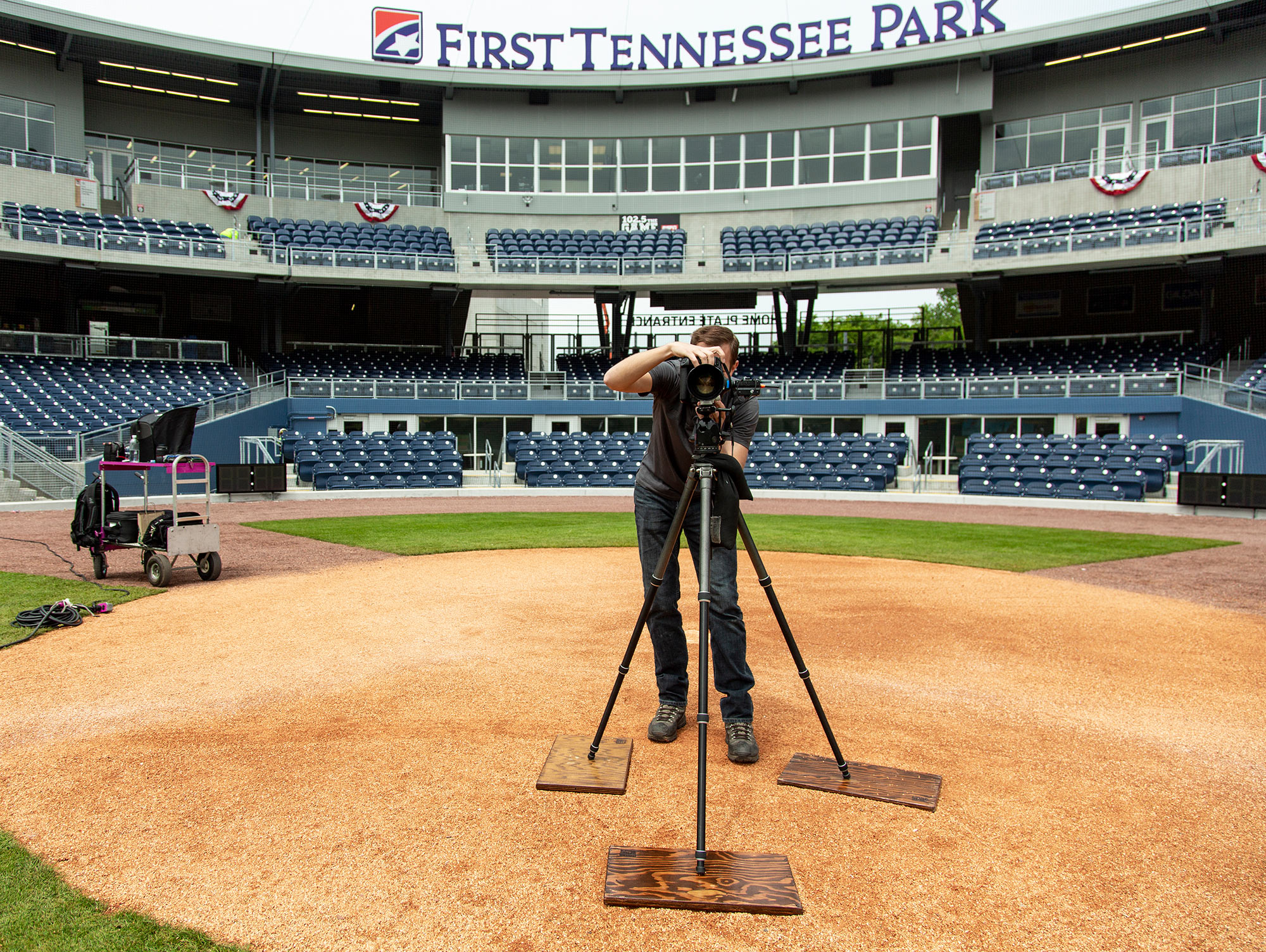 Philadelphia Sports Photographer Steve Boyle  - Behind the Scenes Photoshoot - Baseball