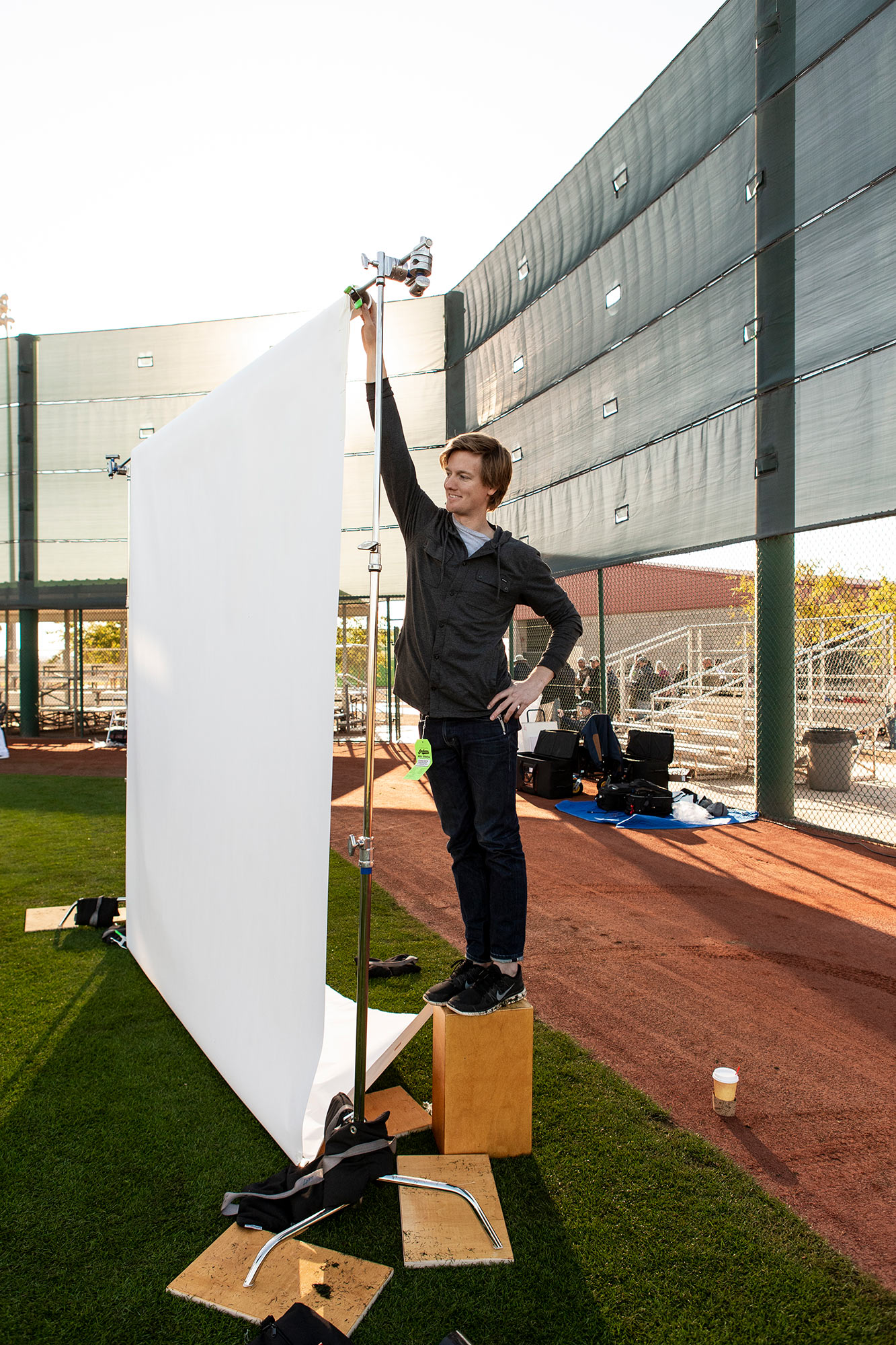 Philadelphia Sports Photographer Steve Boyle  - Behind the Scenes Photoshoot - MLB