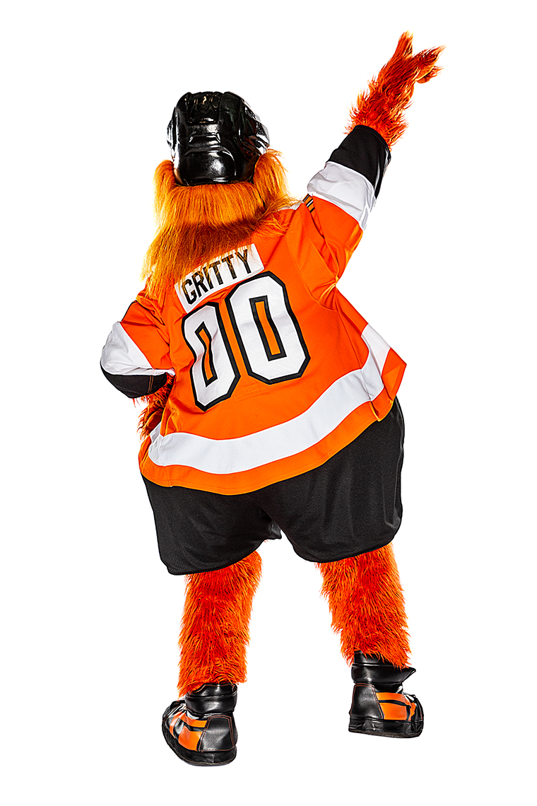 Sports Photographer STEVE BOYLE - Philadelphia Flyers Mascot Gritty