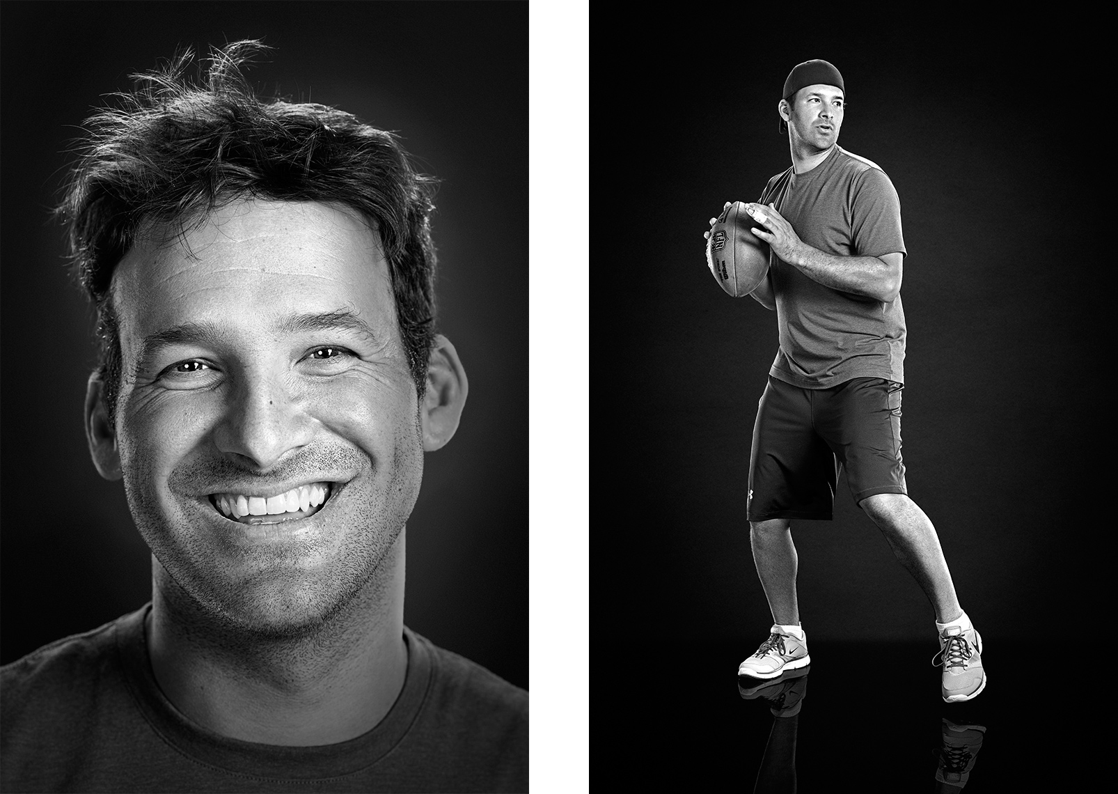 Sports Photographer STEVE BOYLE - Tony Romo for Core Power